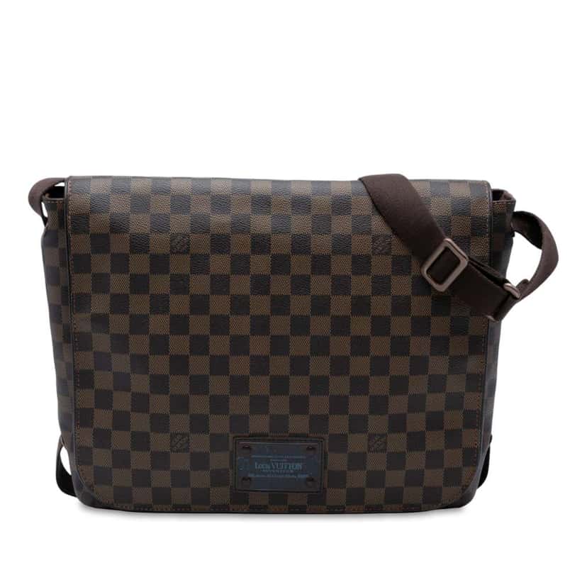 Louis Vuitton Damier Ebene Brooklyn GM Brown Good condition - Front View
