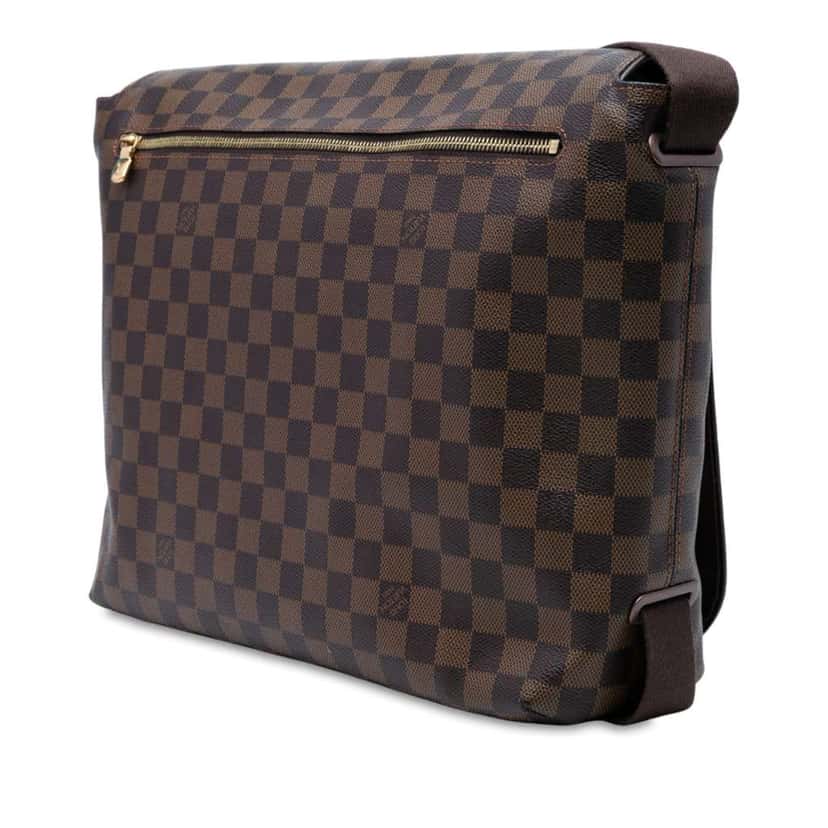 Louis Vuitton Damier Ebene Brooklyn GM Brown Good condition - Back View