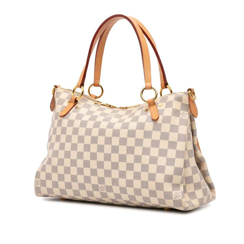 Louis Vuitton Damier Azur Lymington White Good condition - Back View
