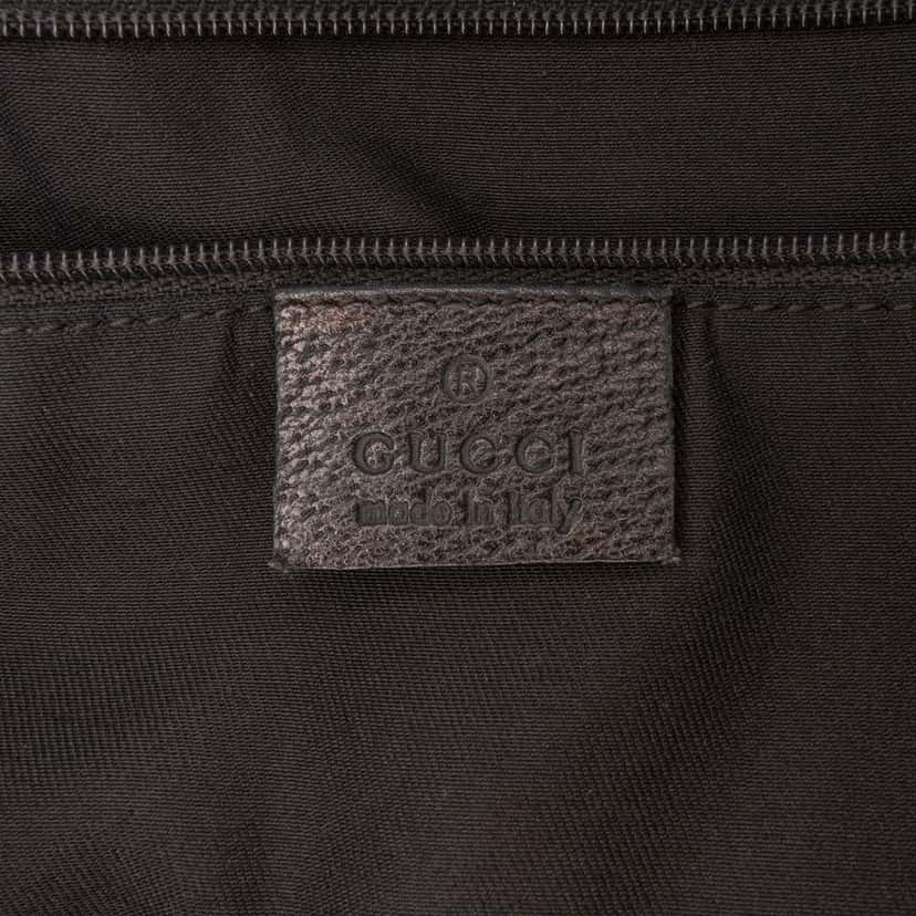 Gucci GG Canvas Princy Tote Black Canvas Fair condition - Box View