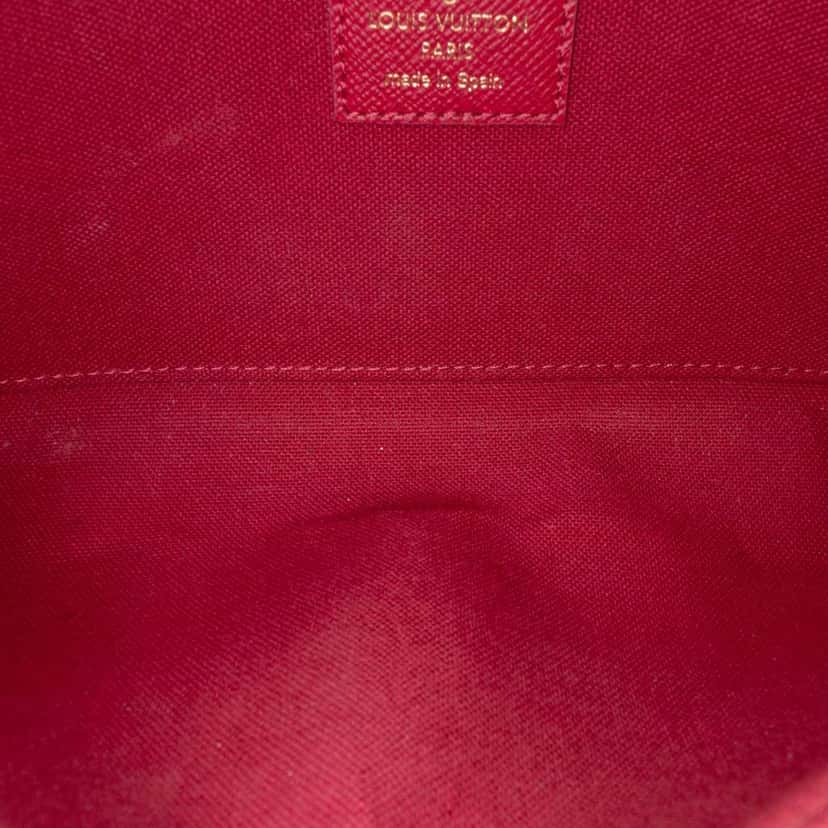 Louis Vuitton Monogram Pochette Felicie Brown Good condition - Box View