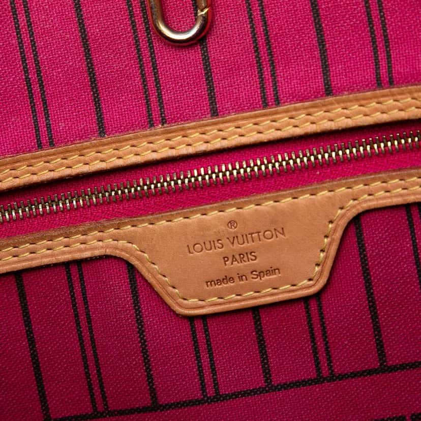 Louis Vuitton Monogram Neverfull MM Brown Good condition - Box View