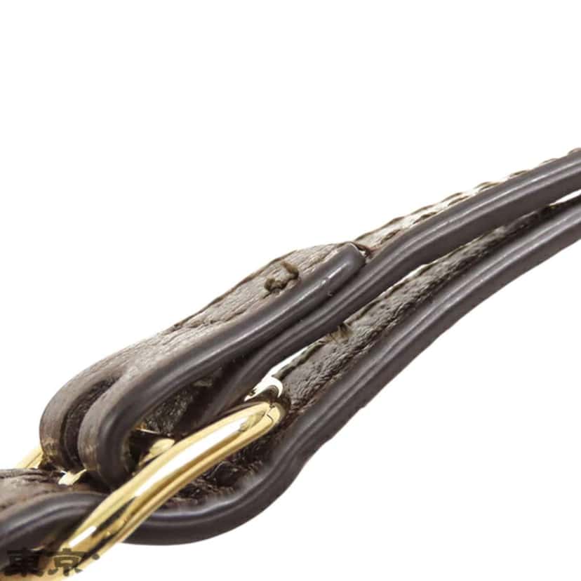 Gucci GG Supreme Teddy Phone Holder Brown Canvas Good condition - Model View