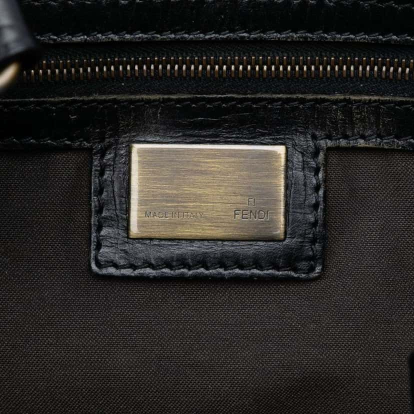 Fendi Zucca Velvet Etniko Du Jour Handbag Brown Velvet Good condition - Box View