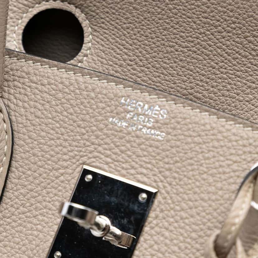 Hermès Togo Birkin Retourne 35 Brown Leather Good condition - Box View