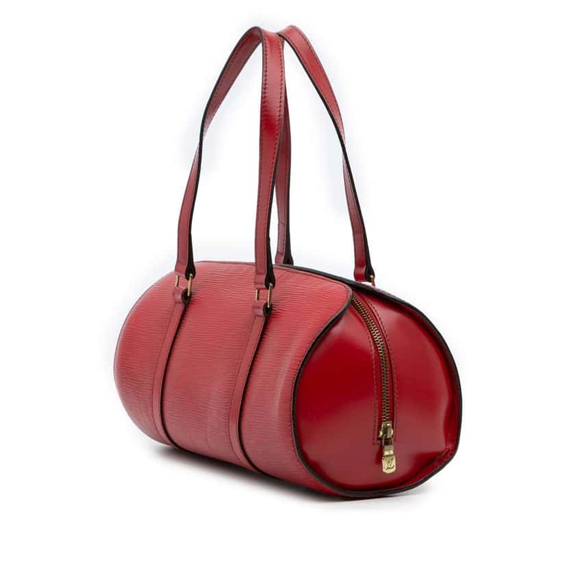 Louis Vuitton Epi Soufflot Red Leather Good condition - Back View