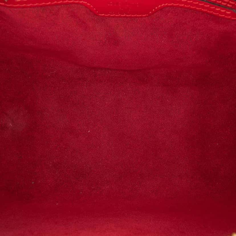 Louis Vuitton Epi Soufflot Red Leather Good condition - Model View