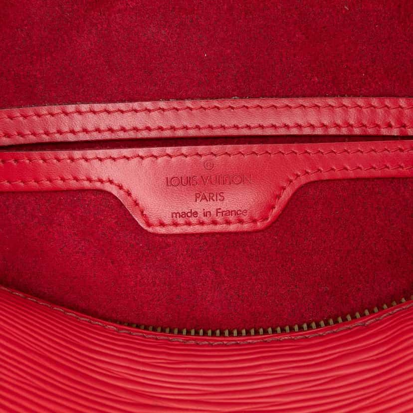 Louis Vuitton Epi Soufflot Red Leather Good condition - Box View