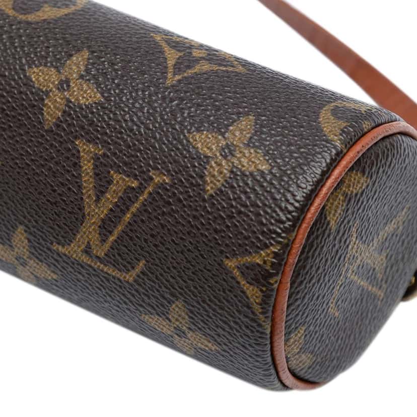 Louis Vuitton Monogram Papillon Pochette Brown Good condition - Box View