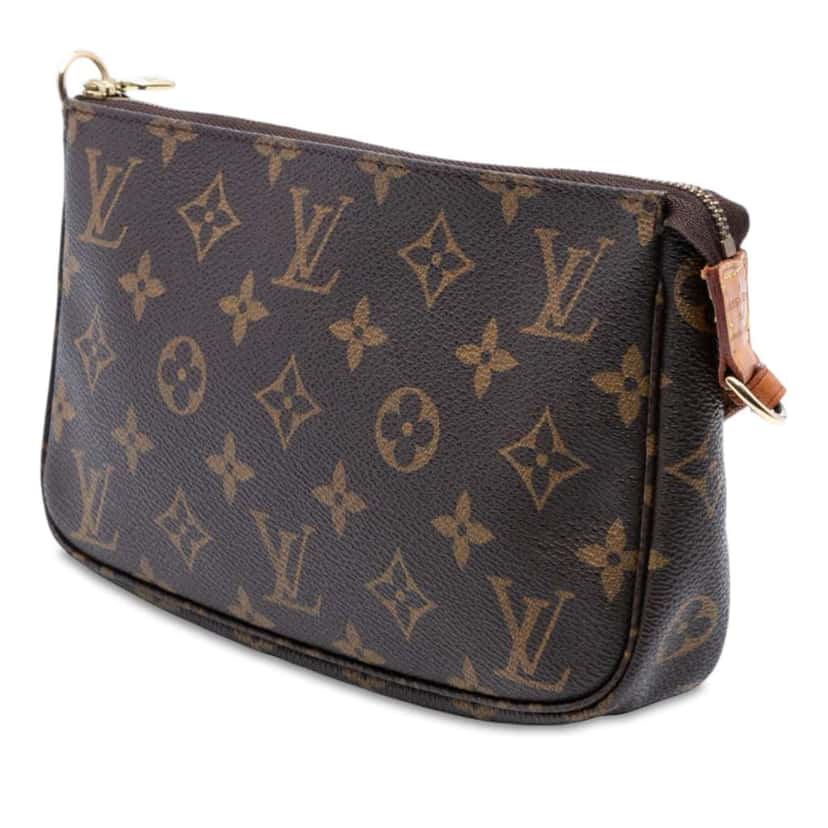 Louis Vuitton Monogram Pochette Accessoires Brown Good condition - Back View