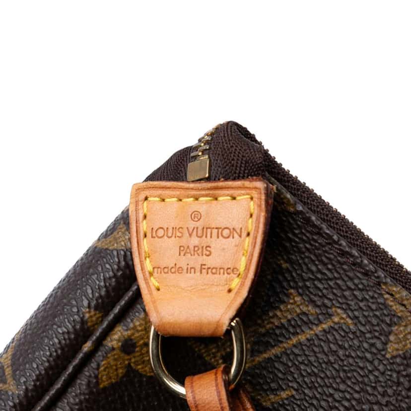 Louis Vuitton Monogram Pochette Accessoires Brown Good condition - Box View