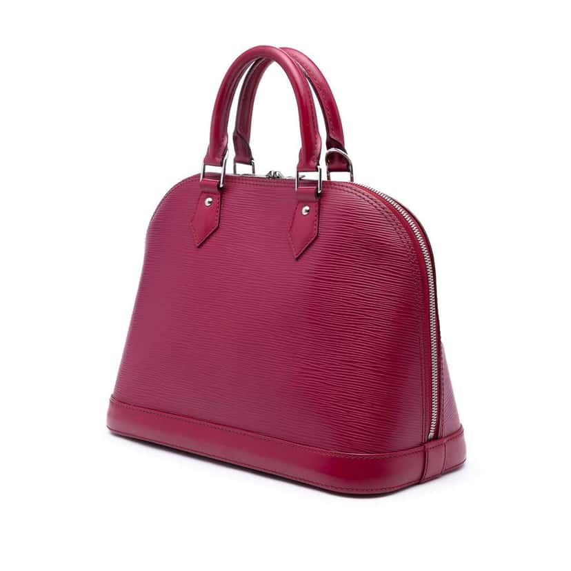 Louis Vuitton Epi Alma PM Red Leather Good condition - Back View