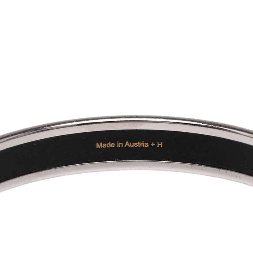 Hermès Narrow Chaine d Ancre Enamel Bangle 62 Orange Good condition - Model View