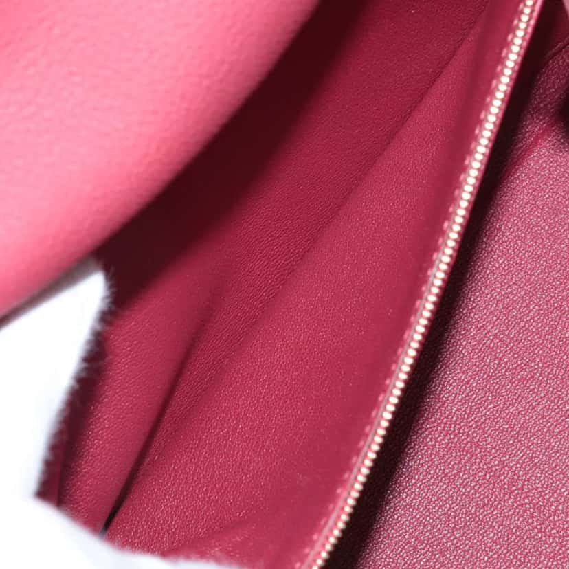 Hermès Togo Kelly II Retourne 28 Red Leather Good condition - Model View