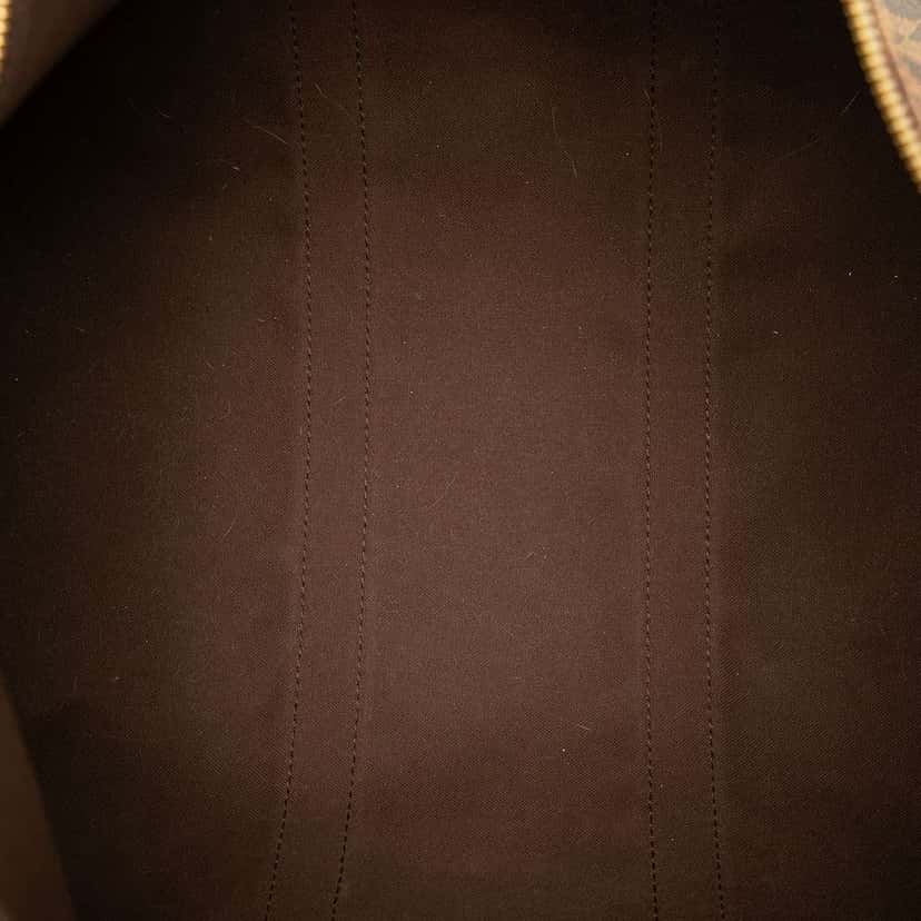Louis Vuitton Damier Ebene Keepall Bandouliere 45 Brown Good condition - Model View