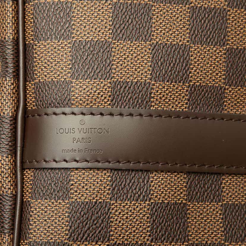Louis Vuitton Damier Ebene Keepall Bandouliere 45 Brown Good condition - Box View