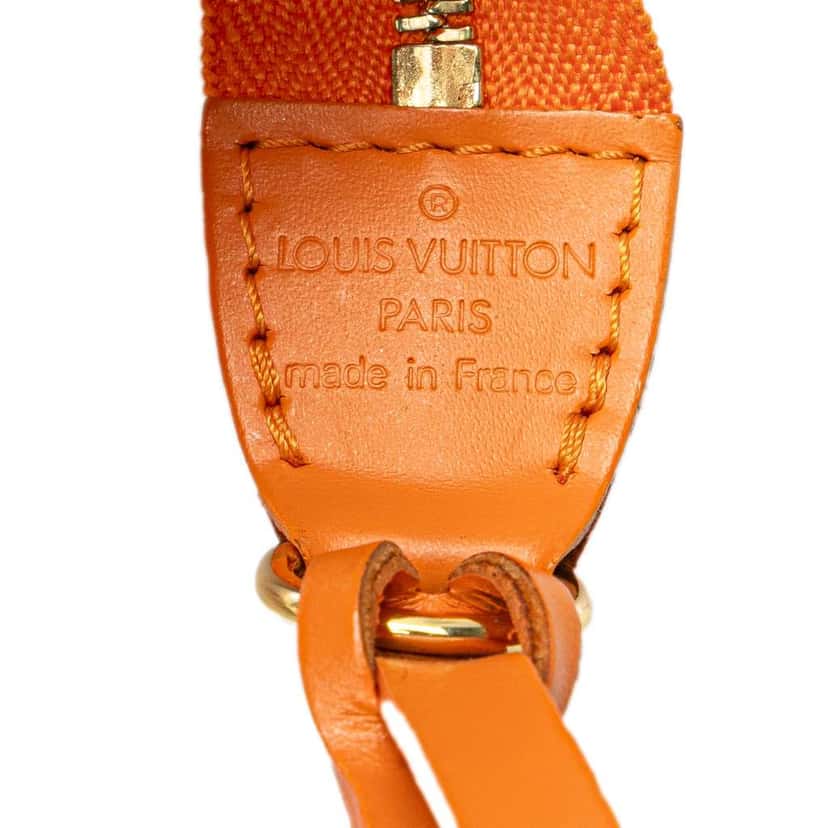 Louis Vuitton Epi Pochette Accessoires Orange Leather Good condition - Box View
