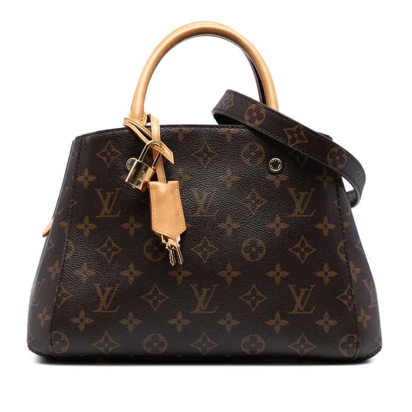 Louis Vuitton Monogram Montaigne BB Brown Good condition - Front View