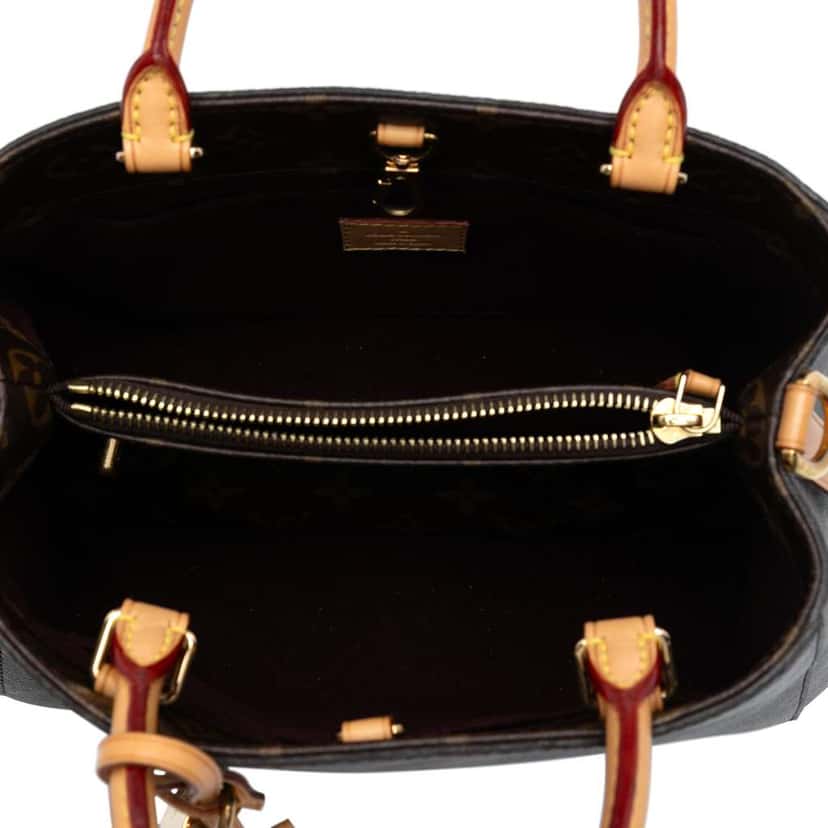 Louis Vuitton Monogram Montaigne BB Brown Good condition - Model View