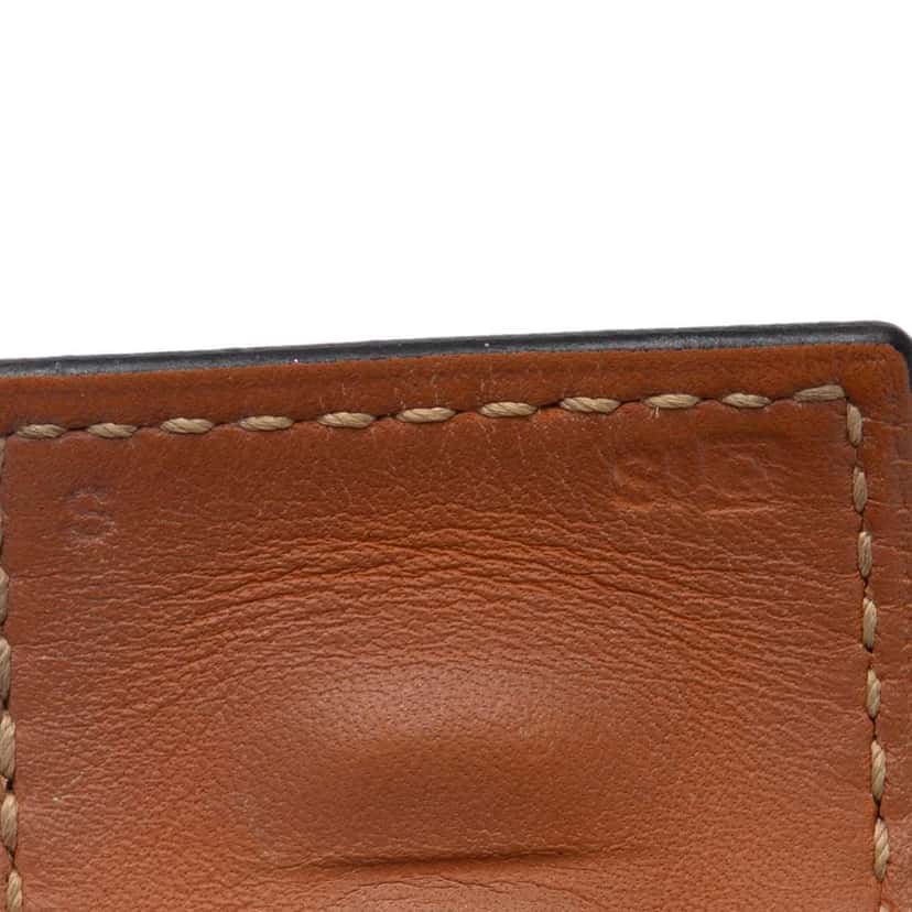 Hermès Swift Collier de Chien Bracelet S Black Leather Good condition - Model View