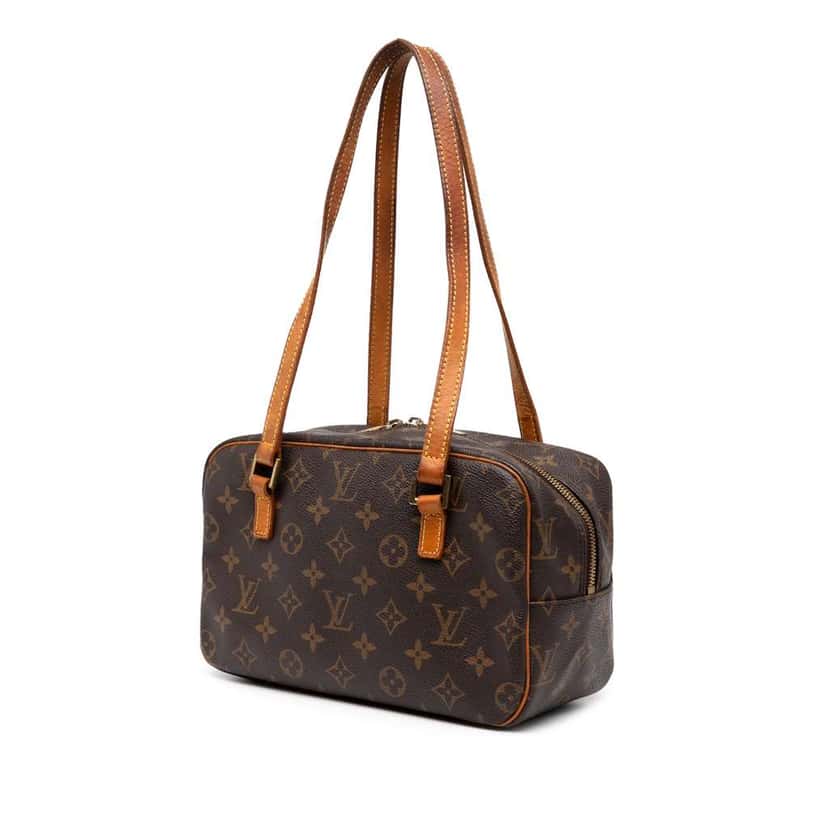 Louis Vuitton Monogram Cite MM Brown Very good condition - Back View