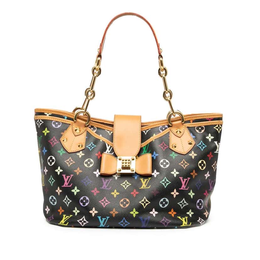 Louis Vuitton Monogram Multicolore Annie GM Black Good condition - Front View