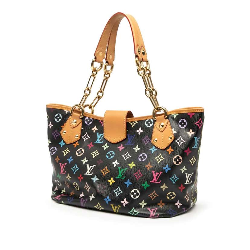 Louis Vuitton Monogram Multicolore Annie GM Black Good condition - Back View