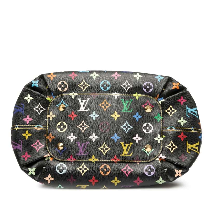 Louis Vuitton Monogram Multicolore Annie GM Black Good condition - Inside View