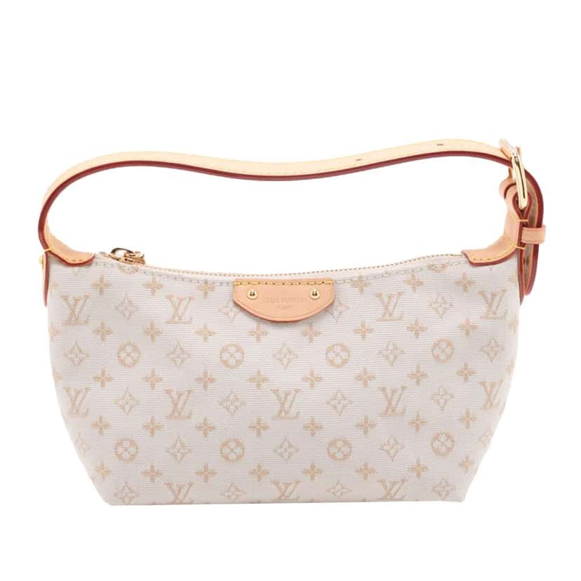 Louis Vuitton Monogram Canvas Hills Mini Pochette White Canvas Good condition - Front View
