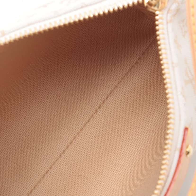 Louis Vuitton Monogram Canvas Hills Mini Pochette White Canvas Good condition - Inside View