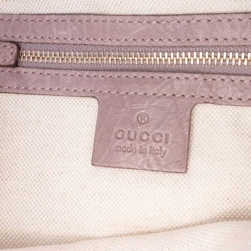 Gucci Medium GG Canvas New Jackie Satchel Brown Canvas Good condition - Box View