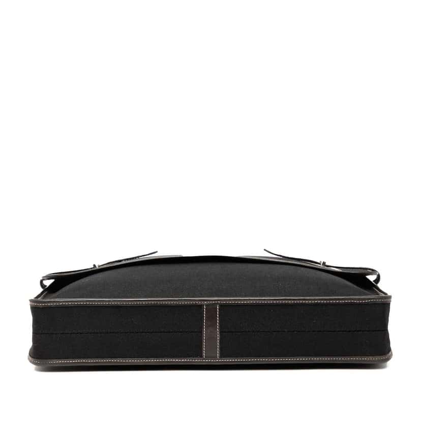 Hermès Toile Officier Buenaventura MM Black Canvas Good condition - Inside View