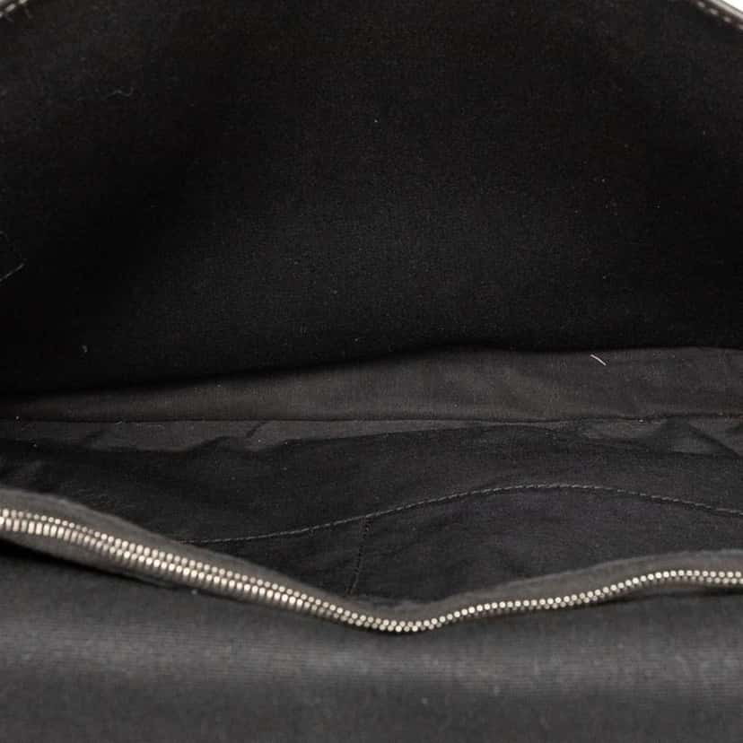 Hermès Toile Officier Buenaventura MM Black Canvas Good condition - Model View