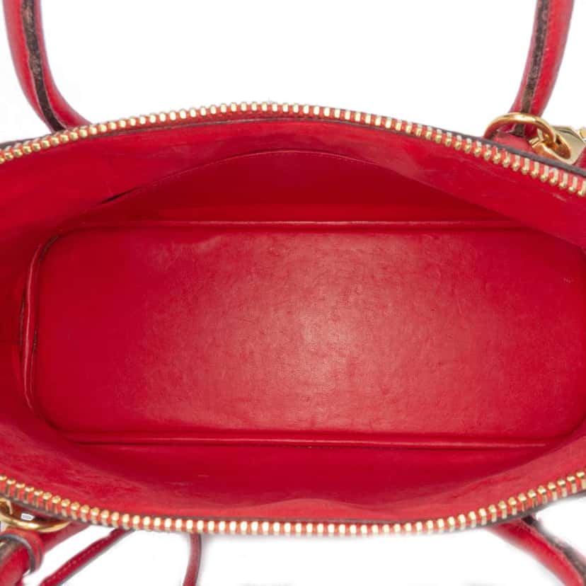 Hermès Clemence Bolide 31 Red Leather Good condition - Model View