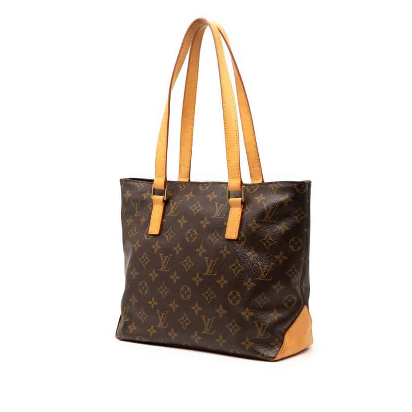Louis Vuitton Monogram Cabas Piano Brown Good condition - Back View