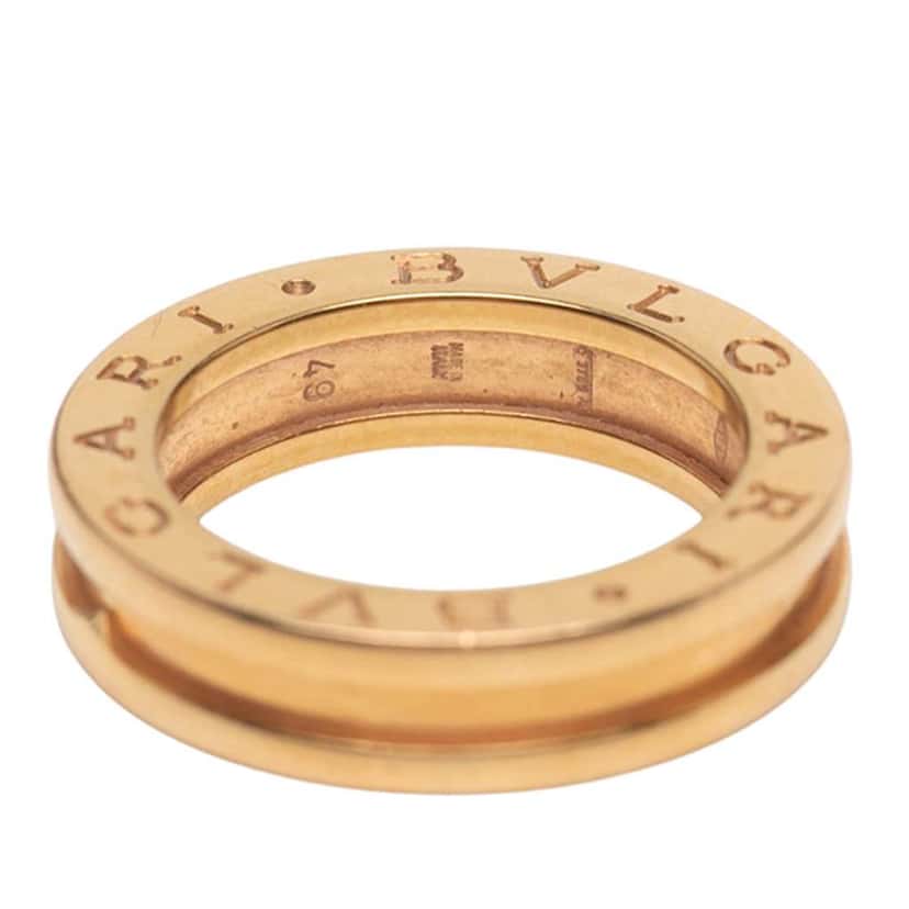 Bvlgari 18K Yellow Gold B.Zero 1 Ring Gold Gold Good condition - Box View