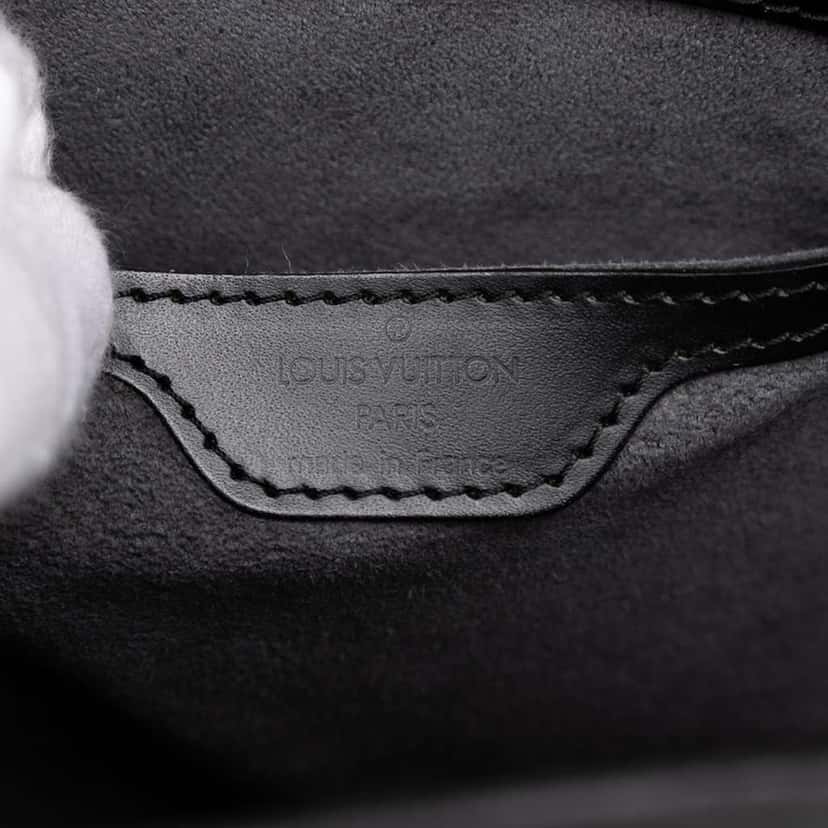 Louis Vuitton Epi Saint Jacques PM Short Strap Black Leather Very good condition - Box View