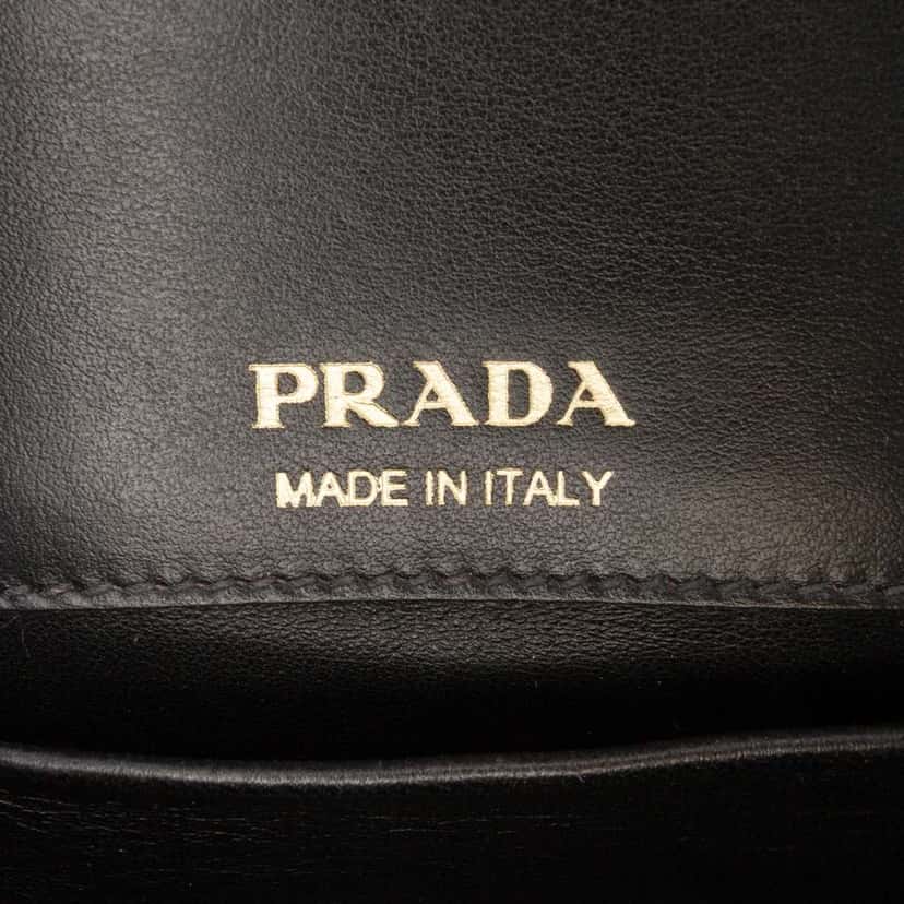 Prada City Calf Tie Dye Sidonie Satchel Green Leather Good condition - Box View