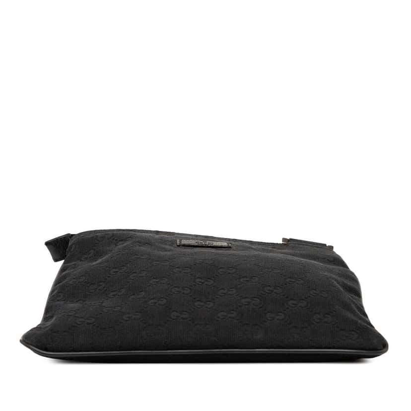 Gucci GG Canvas Web Crossbody Black Canvas Good condition - Inside View