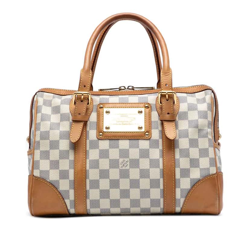 Louis Vuitton Damier Azur Berkeley White Good condition - Front View