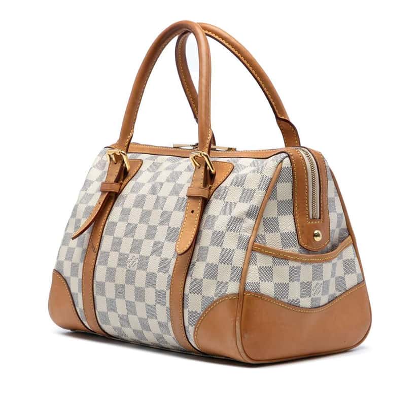 Louis Vuitton Damier Azur Berkeley White Good condition - Back View