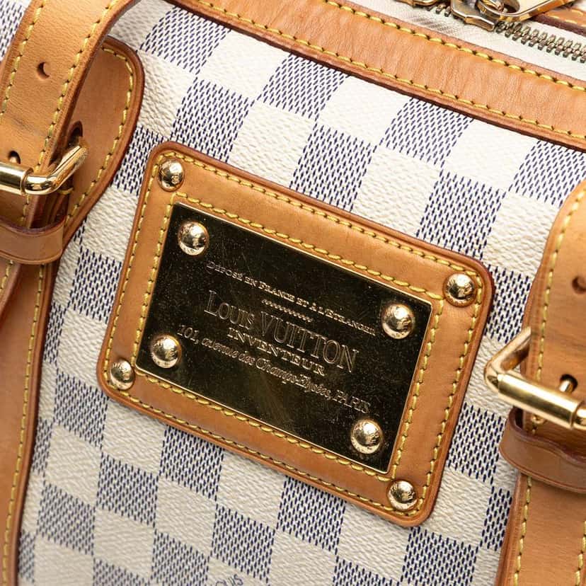 Louis Vuitton Damier Azur Berkeley White Good condition - Box View