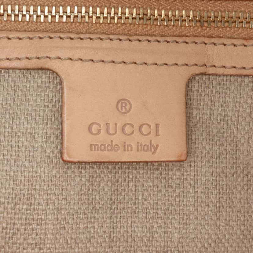 Gucci GG Canvas Flora Peggy Satchel Brown Canvas Good condition - Box View