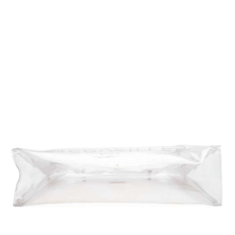 Hermès Vinyl Souvenir De L Exposition Kelly Handbag White Good condition - Inside View