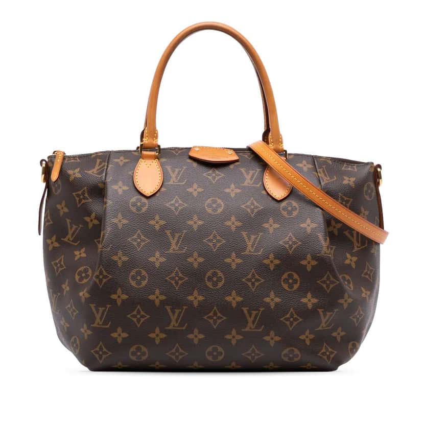 Louis Vuitton Monogram Turenne PM Brown Canvas Good condition - Front View