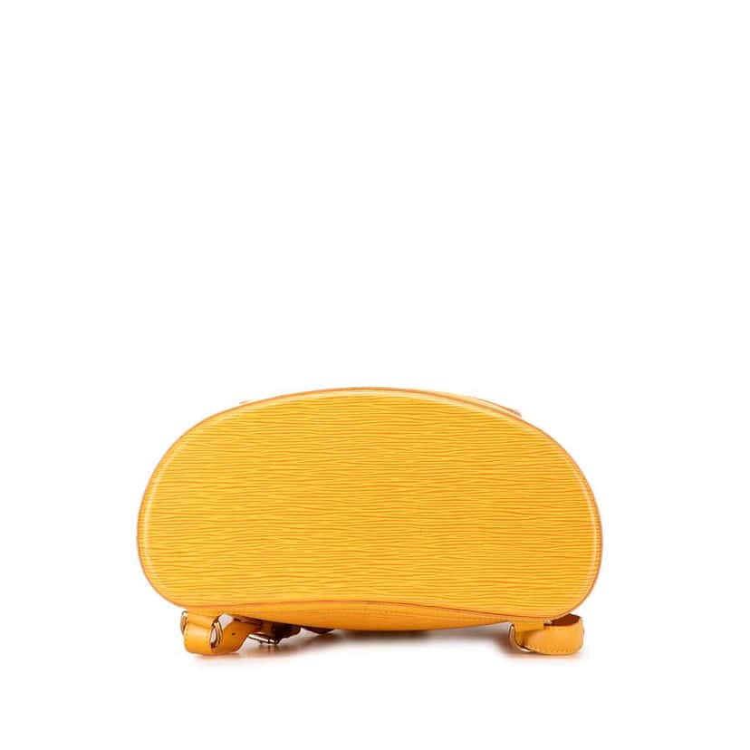 Louis Vuitton Epi Gobelins Yellow Leather Good condition - Inside View