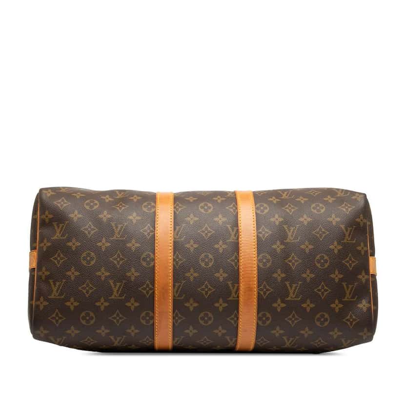 Louis Vuitton Monogram Keepall Bandouliere 45 Brown Good condition - Inside View