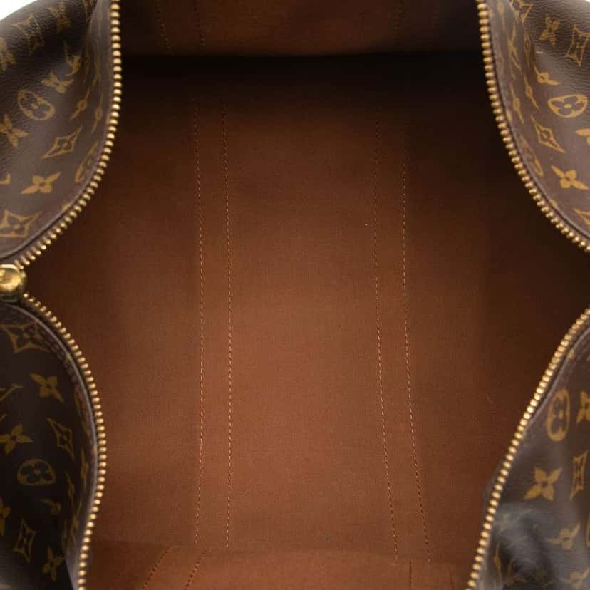Louis Vuitton Monogram Keepall Bandouliere 45 Brown Good condition - Model View