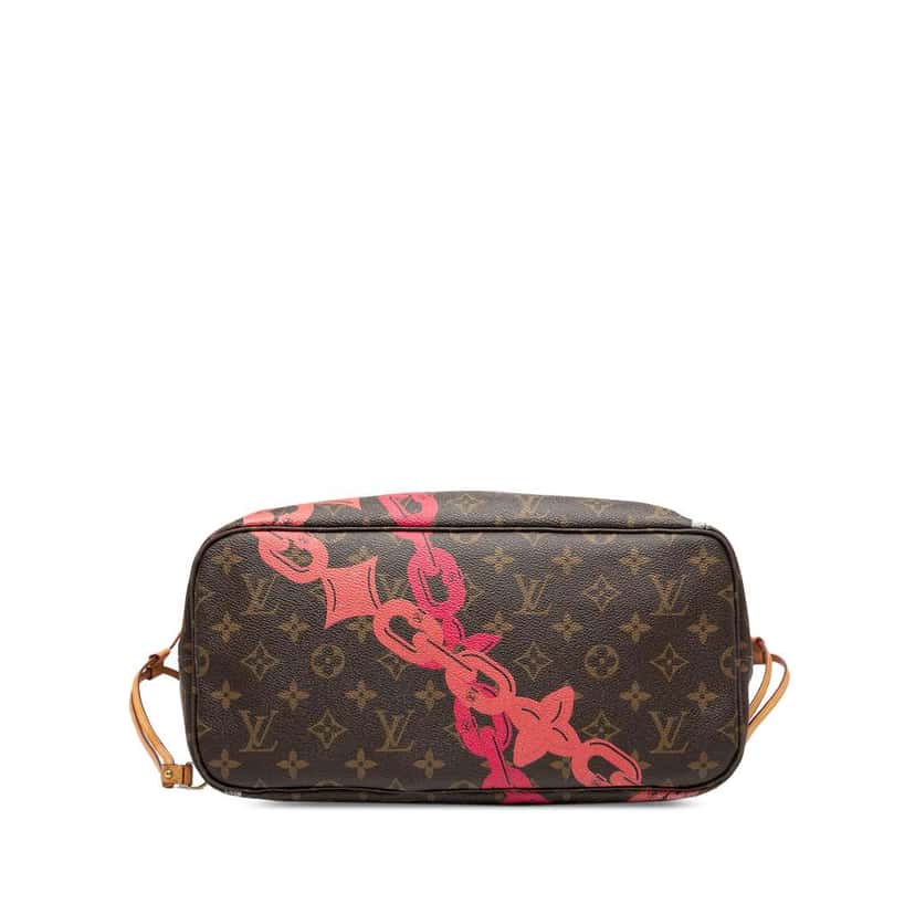 Louis Vuitton Monogram Bay Neverfull MM Brown Good condition - Inside View