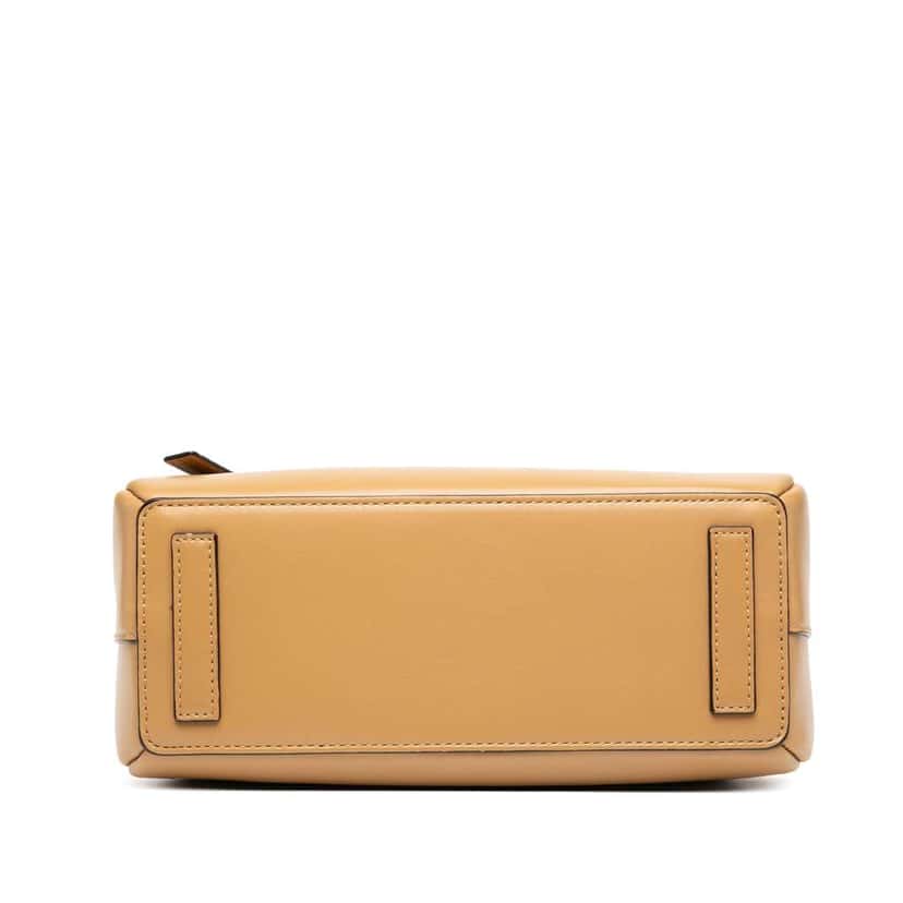 Loewe Mini Leather Lazo Satchel Brown Leather Good condition - Inside View